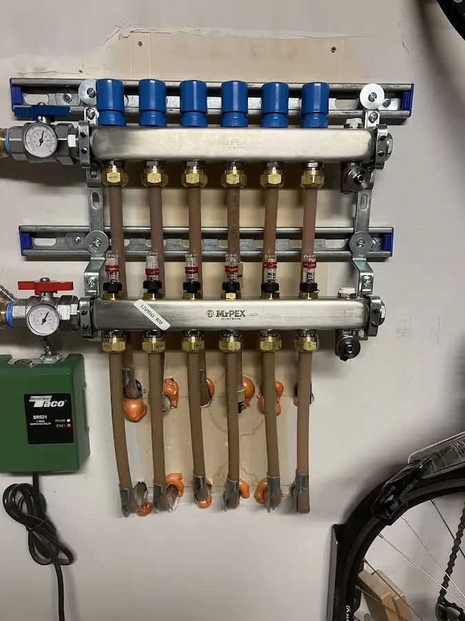 Plumber performing Leak Detection at a residential property in Spring Valley